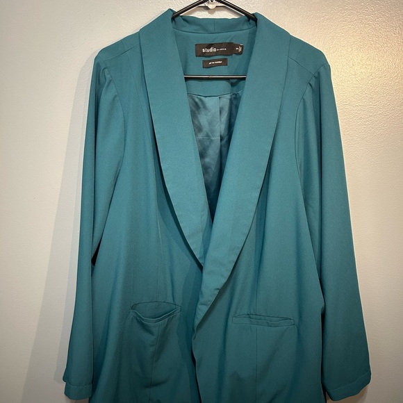 Torrid Teal Jacket - Picture 1 of 7